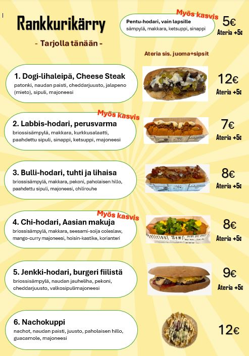 Unikeon menu julkistettu